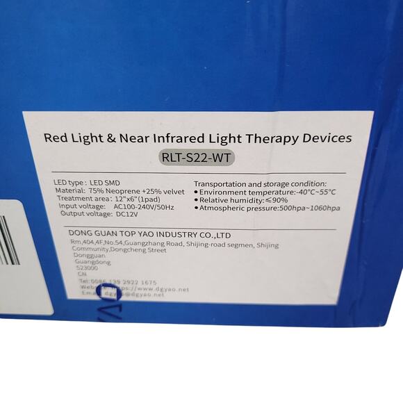 880nm Infrared Red Light Therapy Device Wrap Belt For Pain Relief Back Arthritis - Picture 4 of 8